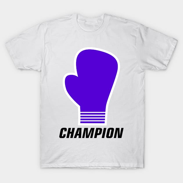 Athletic champion workout t shirt for athletes and sportspersons. T-Shirt by Chandan